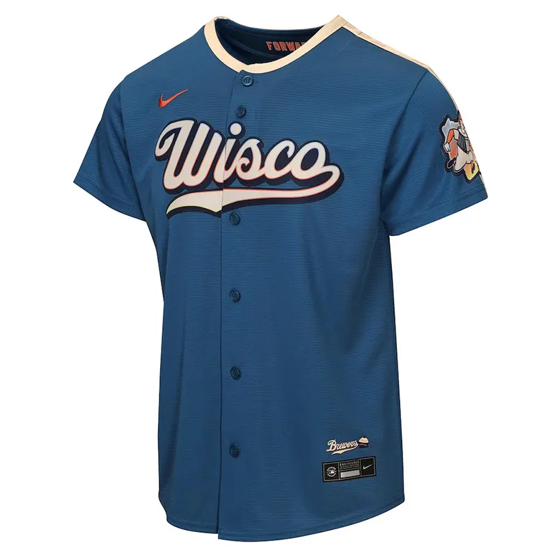 Youth Milwaukee Brewers Nike Jersey - Image 2
