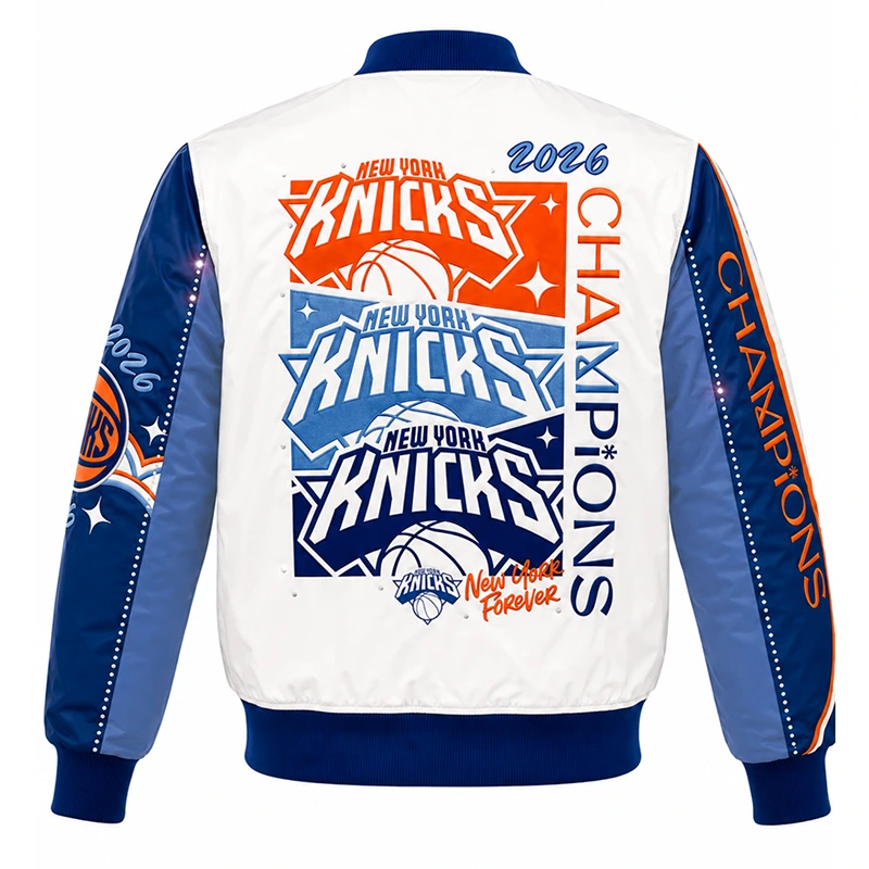 Youth New York Knicks 2026 NBA Finals Jacket - Image 2