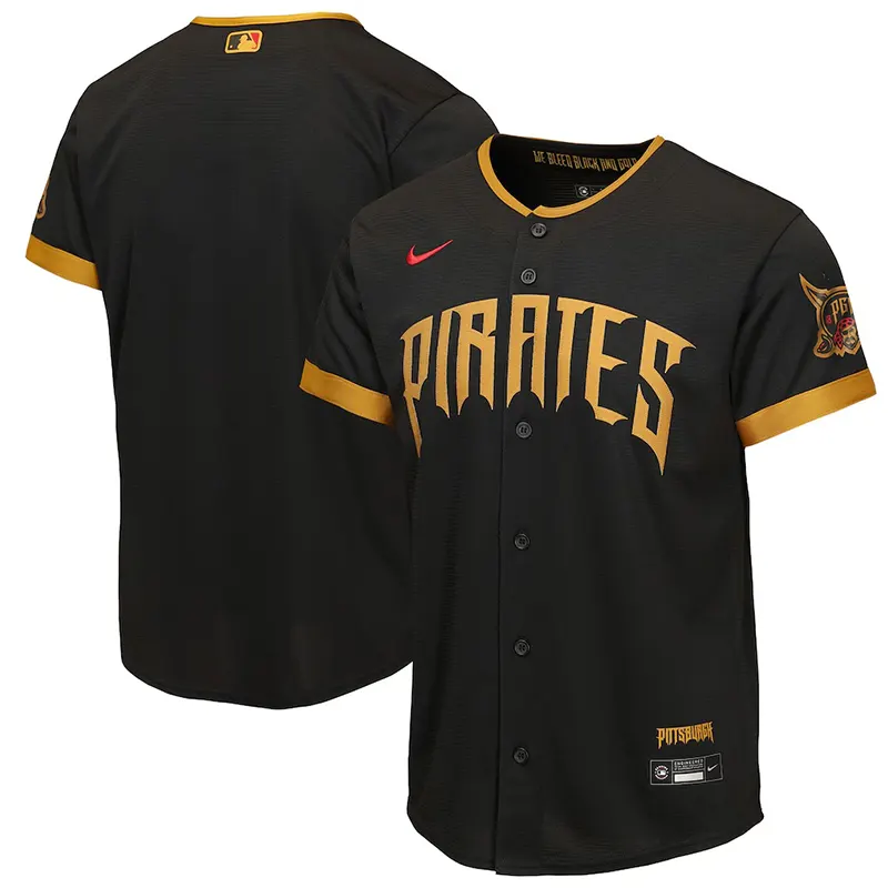 Youth Pittsburgh Pirates Nike Black Jersey
