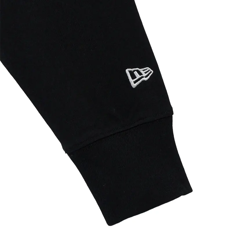 Y's x New Era Long Sleeve Black Cotton Tee - Image 4
