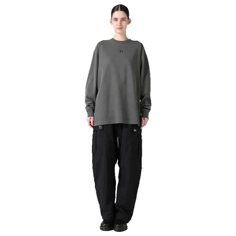 Y's x New Era Long Sleeve Cotton Tee - Image 10