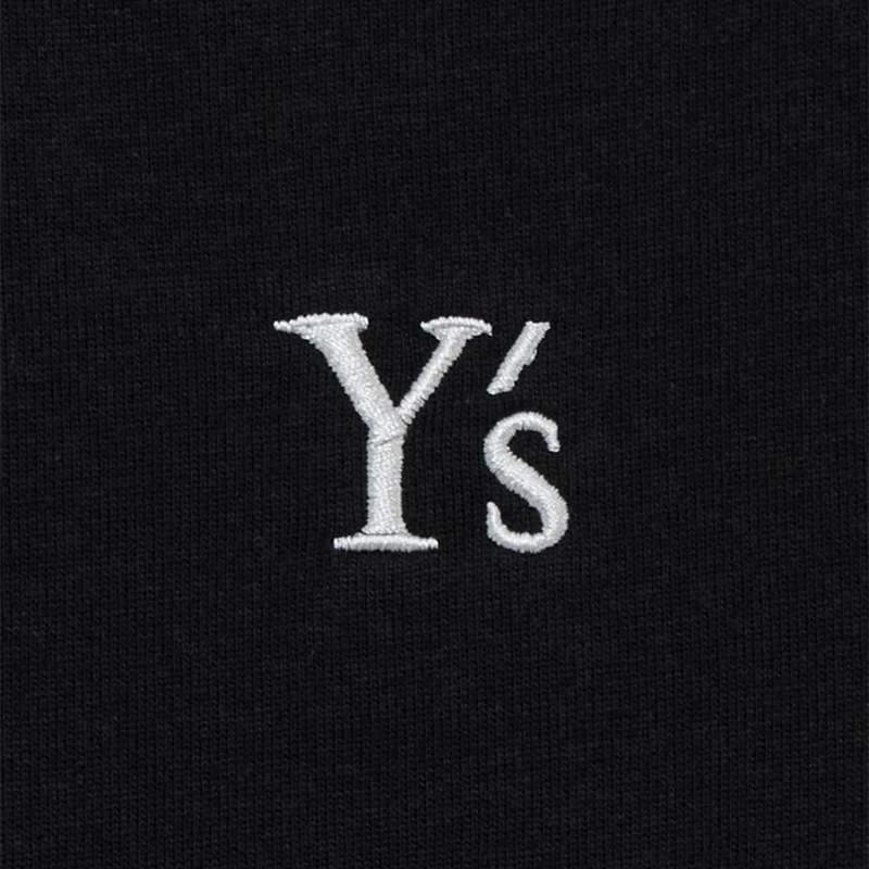Y's x New Era Short Sleeve Black Cotton Tee - Image 6