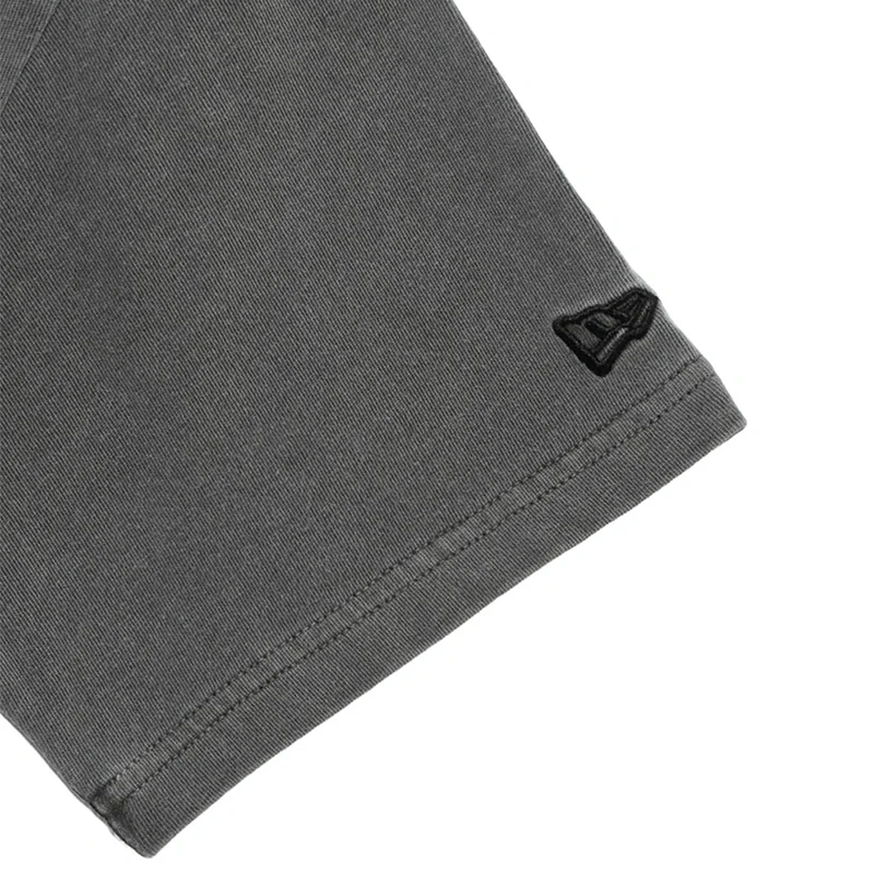 Y's x New Era Short Sleeve Charcoal Cotton Tee - Image 4