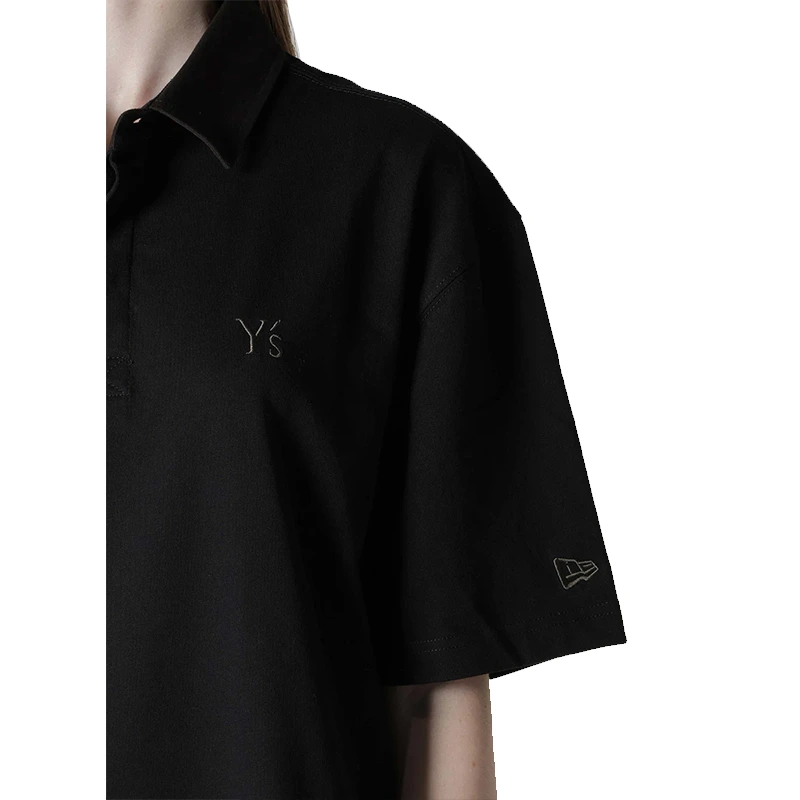 Y's x New Era Short Sleeve Rugger Polo - Image 4