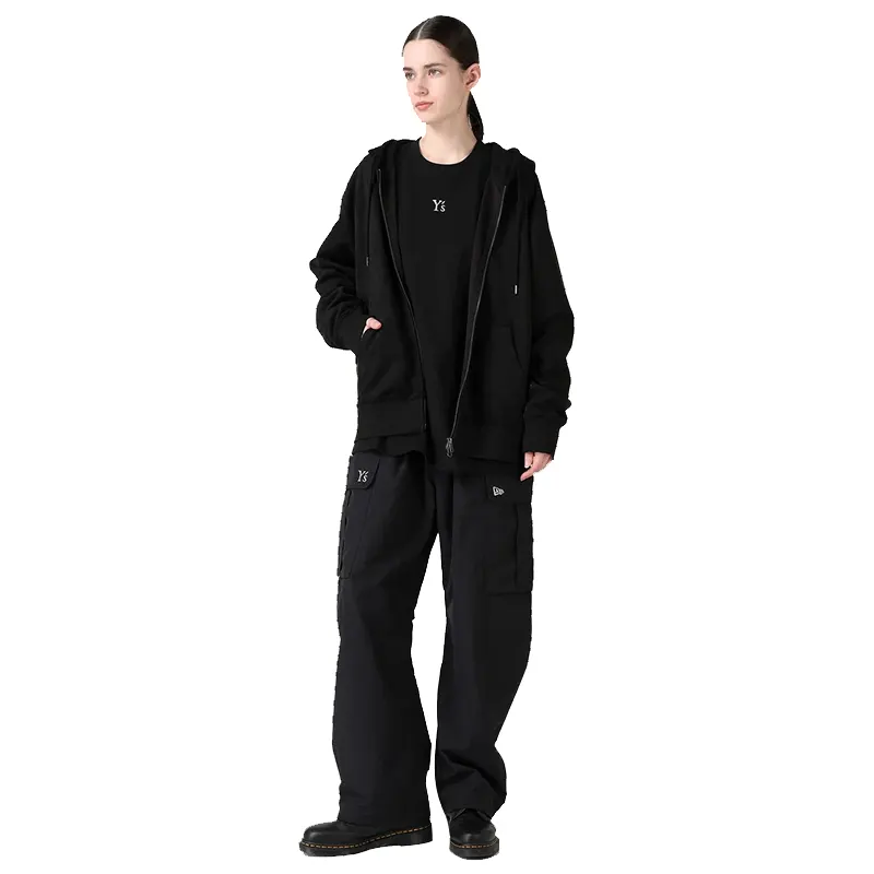 Y's x New Era Suede Zip Up Hoodie - Image 11