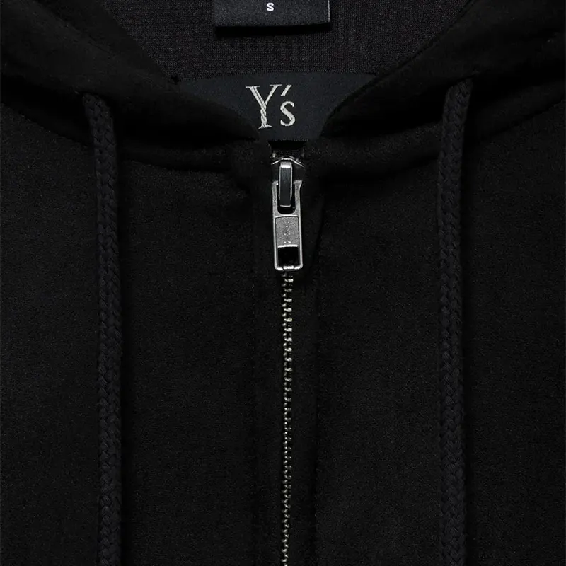 Y's x New Era Suede Zip Up Hoodie - Image 7