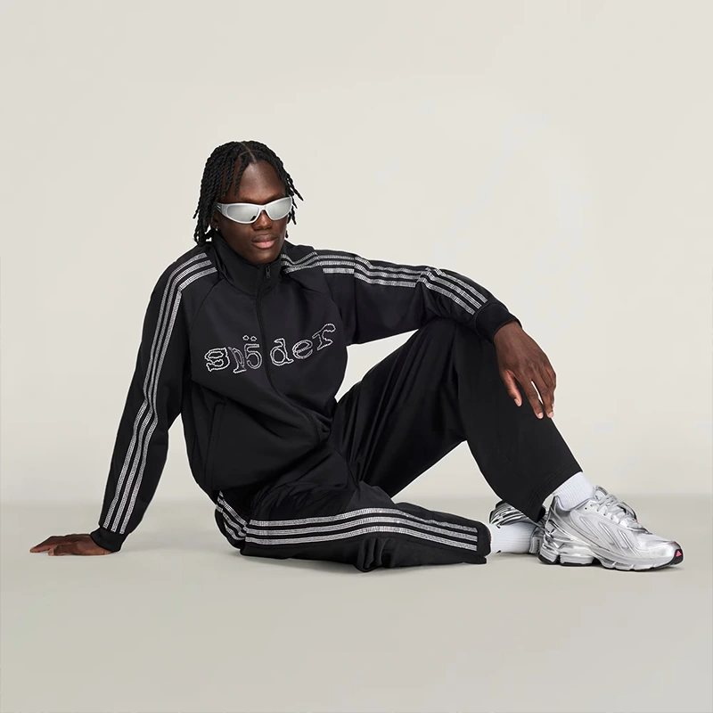 Adidas x Sp5der Rhinestone Track Top - Image 3