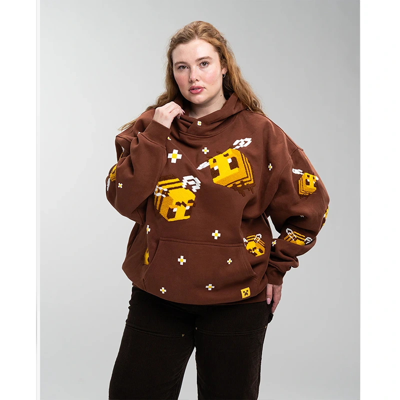 Mine Craft Bee Hoodie