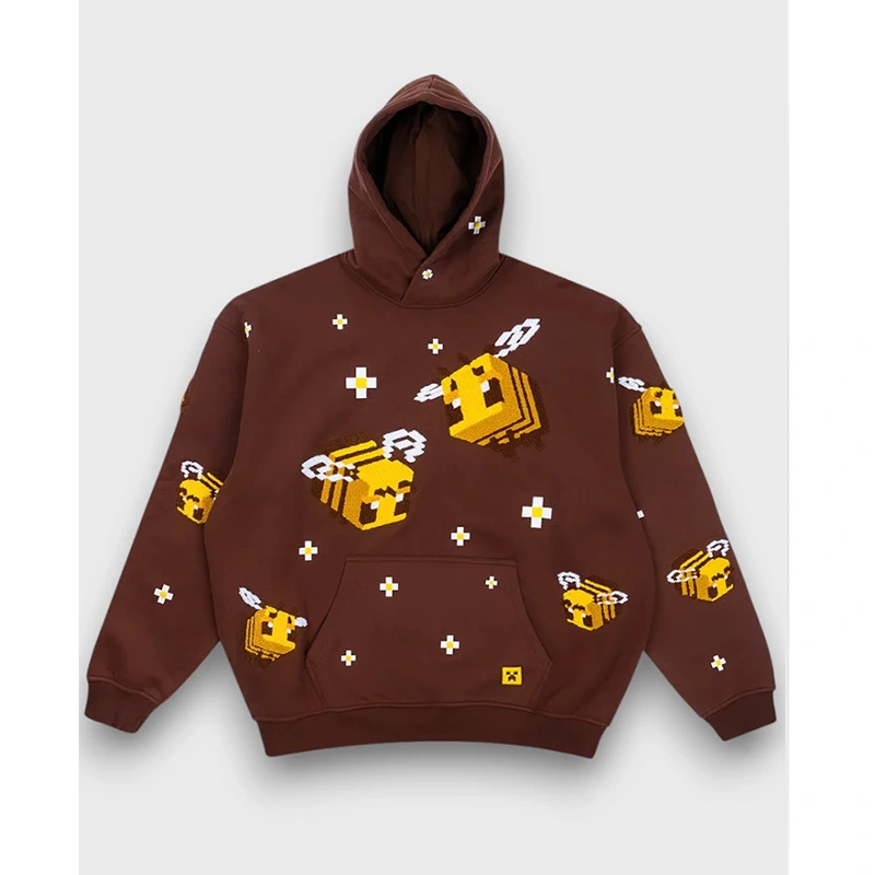 Mine Craft Bee Hoodie - Image 4