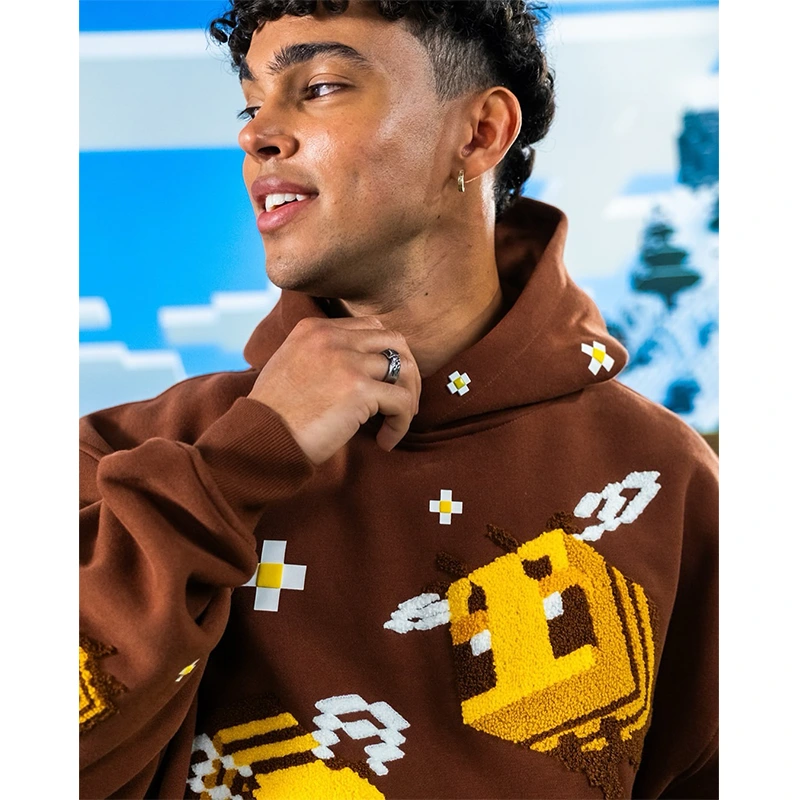 Mine Craft Bee Hoodie - Image 5