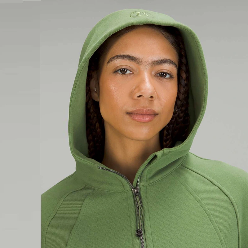 Women oversize half zip Hoodie - Image 4