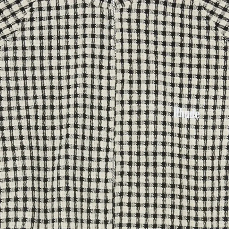 hude Gingham Hamptons Track Jacket - Image 3
