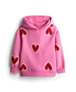Pink Heart Hoodie