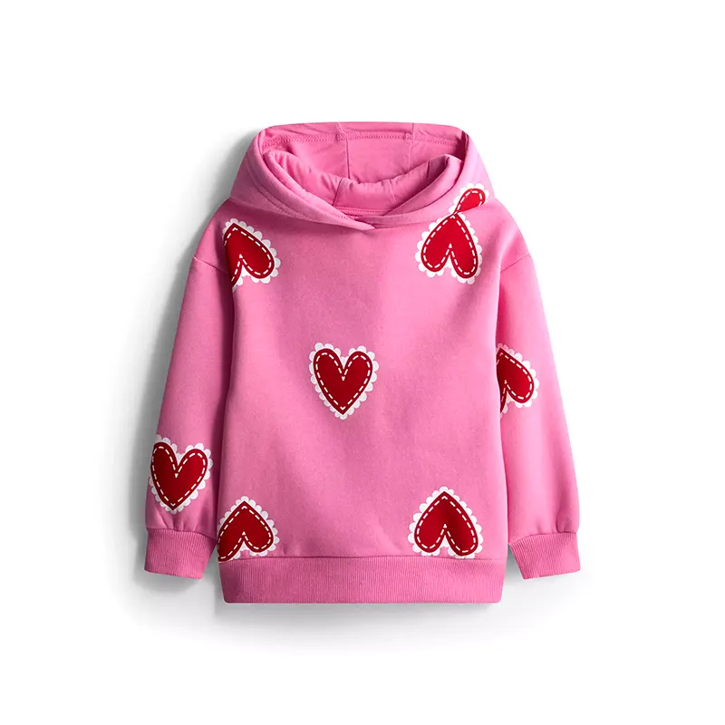 Pink Heart Hoodie