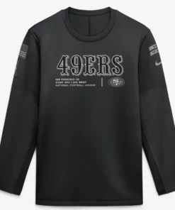 49ers 2026 Salute to Service Crewneck Sweatshirt