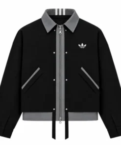 Adidas 3S Deluxe W Black Jacket