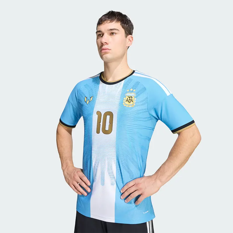Adidas Argentina Messi 10 26 Authentic Jersey - Image 7
