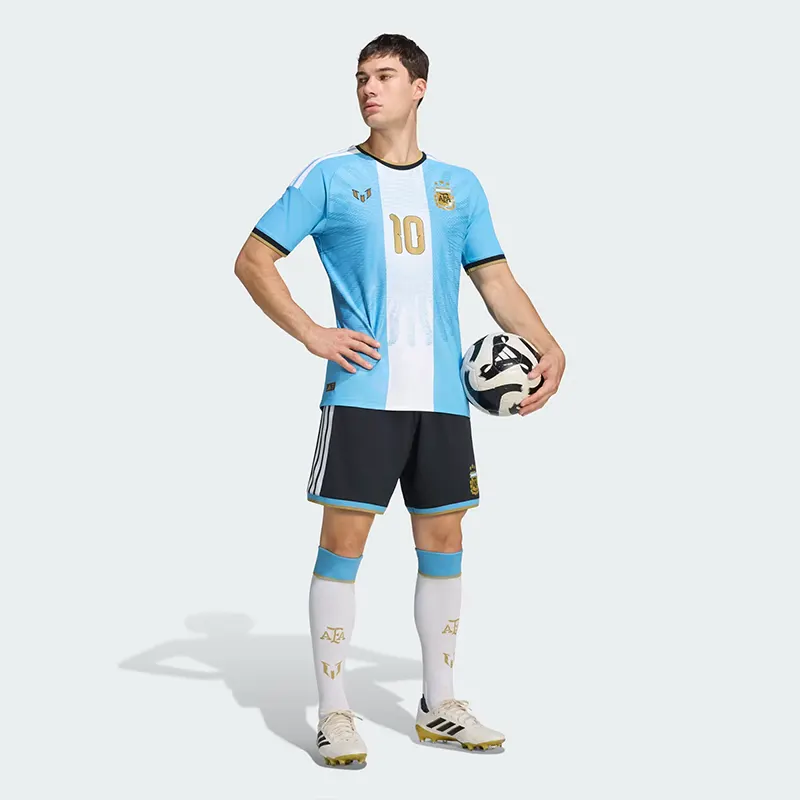 Adidas Argentina Messi 10 26 Authentic Jersey - Image 5