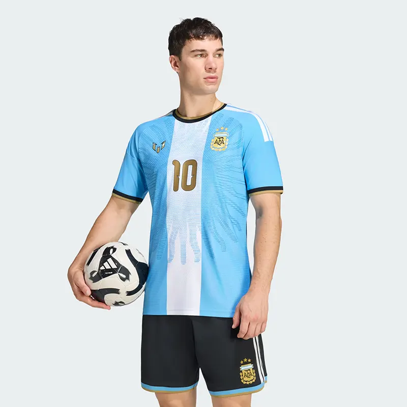 Adidas Argentina Messi 10 26 Authentic Jersey - Image 3