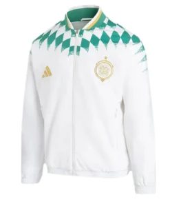 Adidas Celtic 2026/27 Stadium Pack White Track Jacket