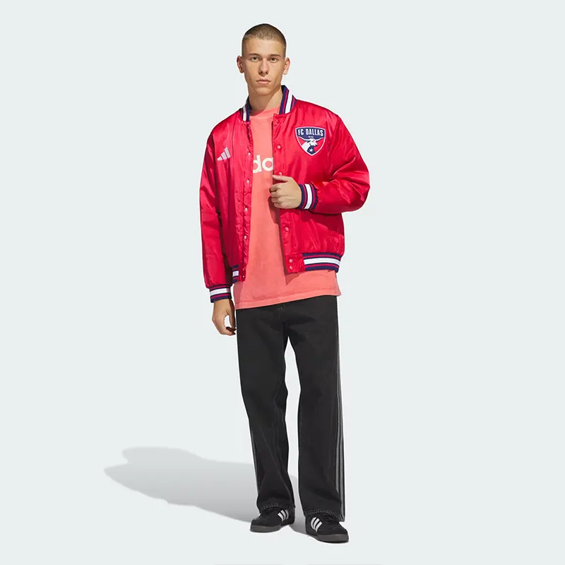 Adidas FC Dallas Coaches Jacket - Image 5