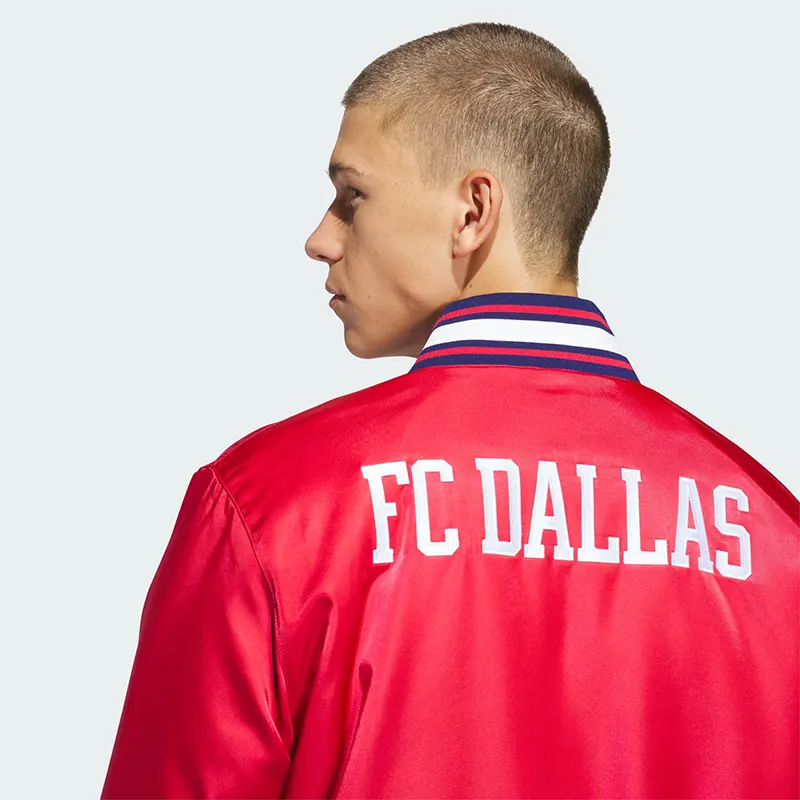 Adidas FC Dallas Coaches Jacket - Image 6