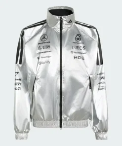 Adidas Mercedes - AMG Petronas Formula 1 Team Silver Jacket