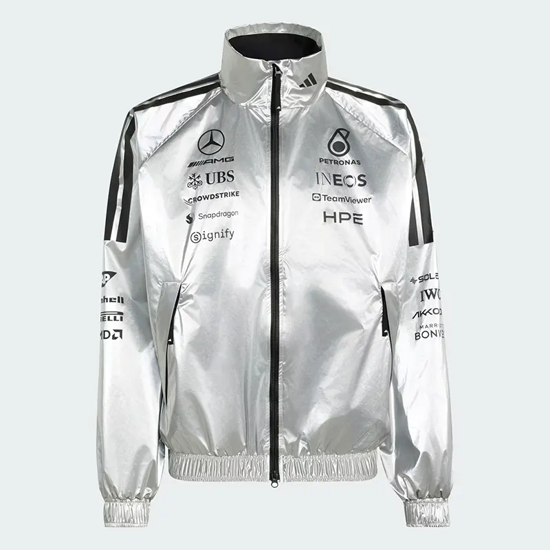 Adidas Mercedes - AMG Petronas Formula 1 Team Silver Jacket