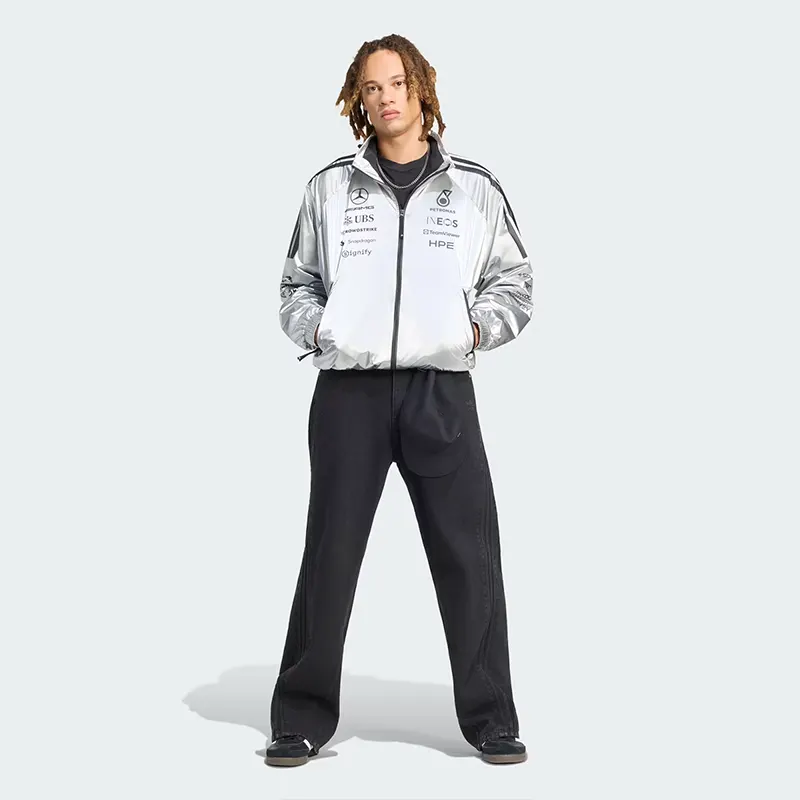 Adidas Mercedes - AMG Petronas Formula 1 Team Silver Jacket - Image 4