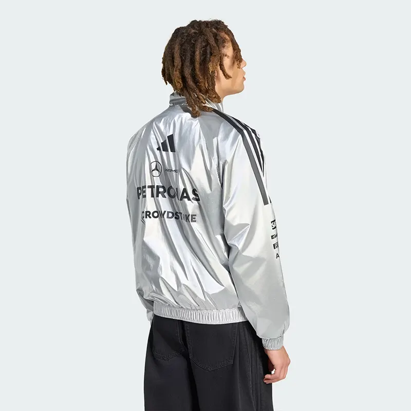 Adidas Mercedes - AMG Petronas Formula 1 Team Silver Jacket - Image 3