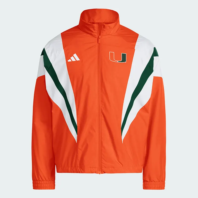 Adidas Miami Hurricanes 2001 National Championship Track Jacket