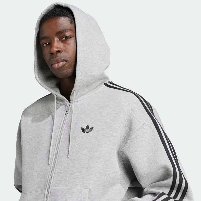 Adidas Adicolor Spacer Oversized Zip-up Hoodie - Image 4
