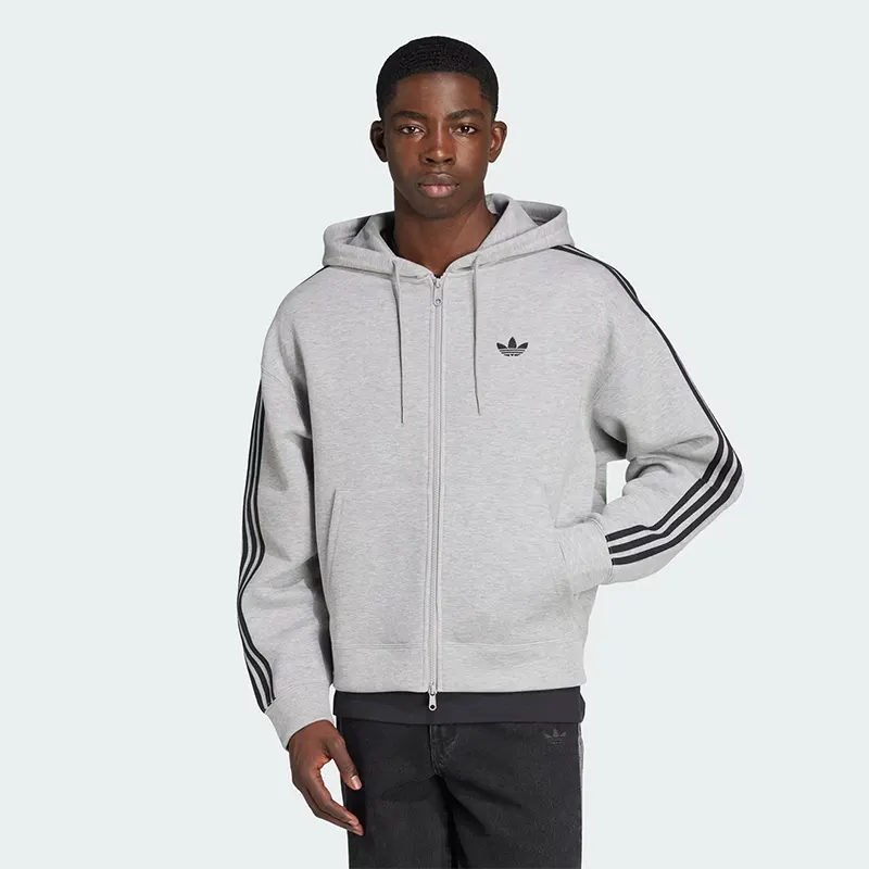 Adidas Adicolor Spacer Oversized Zip-up Hoodie - Image 2