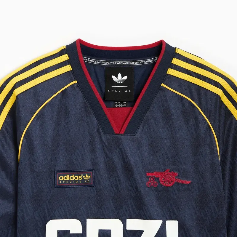 Adidas Originals SPZL x Arsenal F.C. Men's Jersey T-Shirt - Image 3