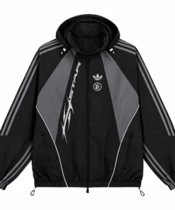 Adidas x Hellstar Black Track Jacket