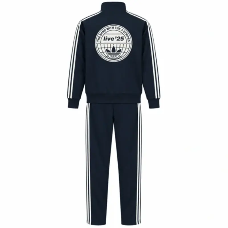 Adidas x Oasis Navy Tracksuit - Image 2
