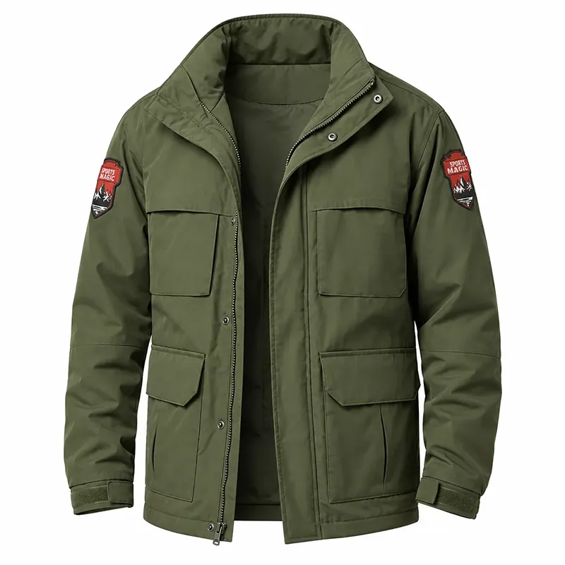 Anna Pigeon Harlan Roberts Green Jacket