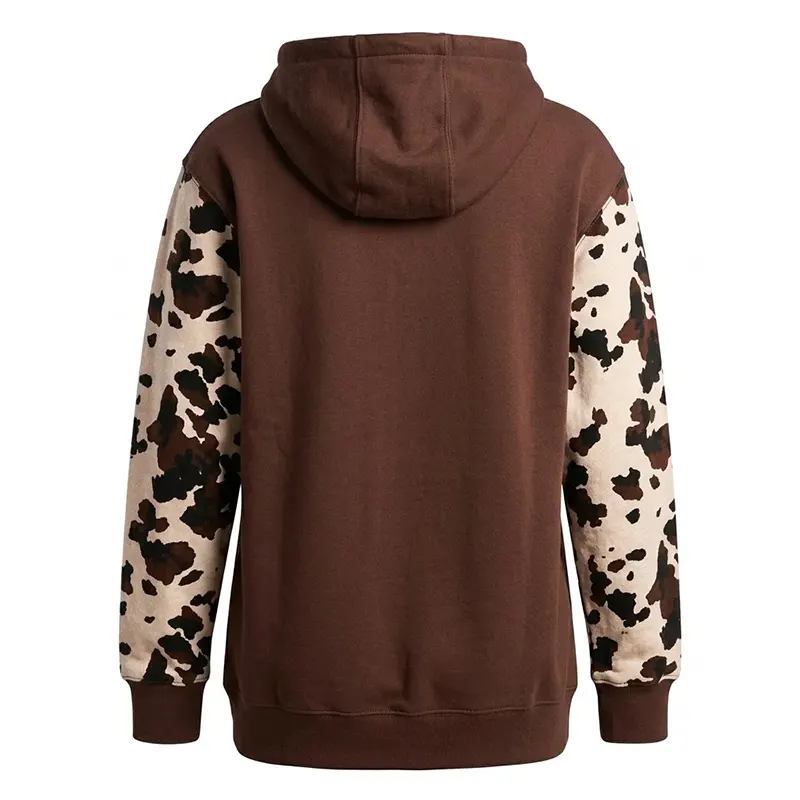 Ariat Cow Print Pullover Hoodie - Image 2