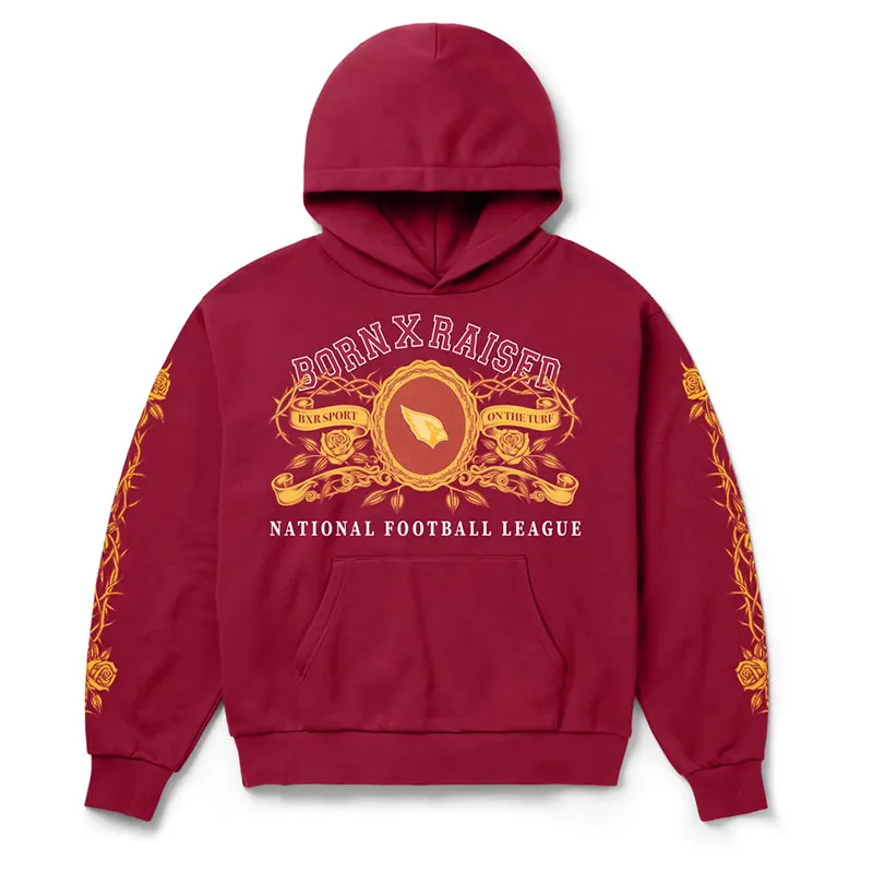 Arizona Cardinals Born x Raised Crest Hoodie - Image 2