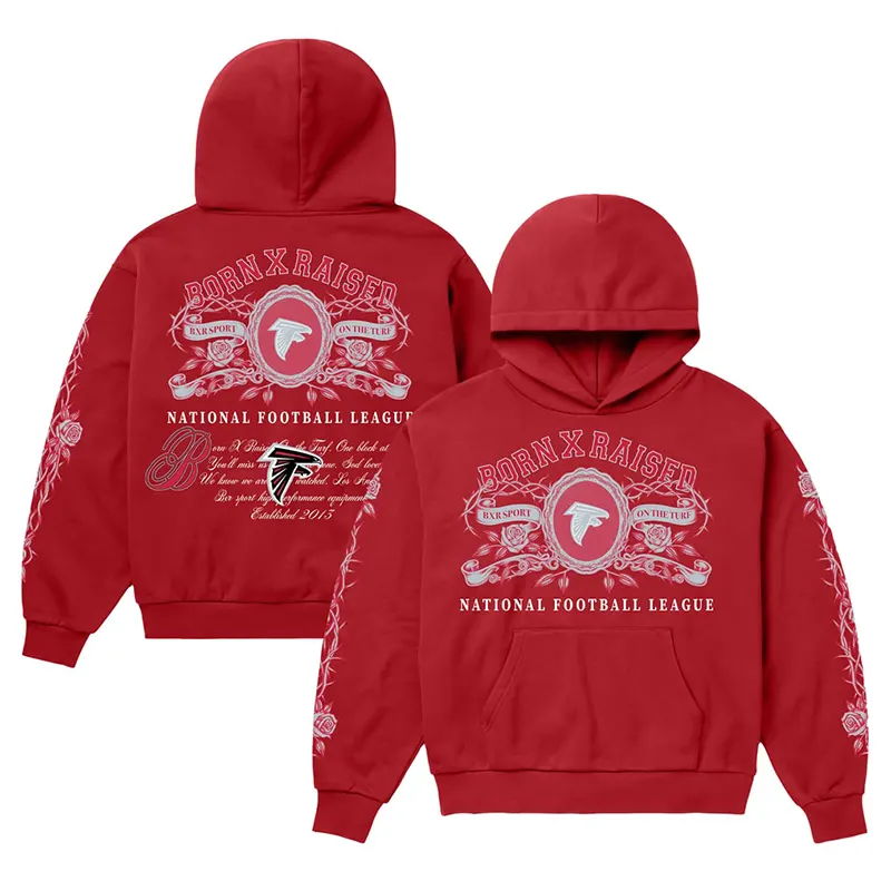 Atlanta Falcons Born x Raised Crest Hoodie