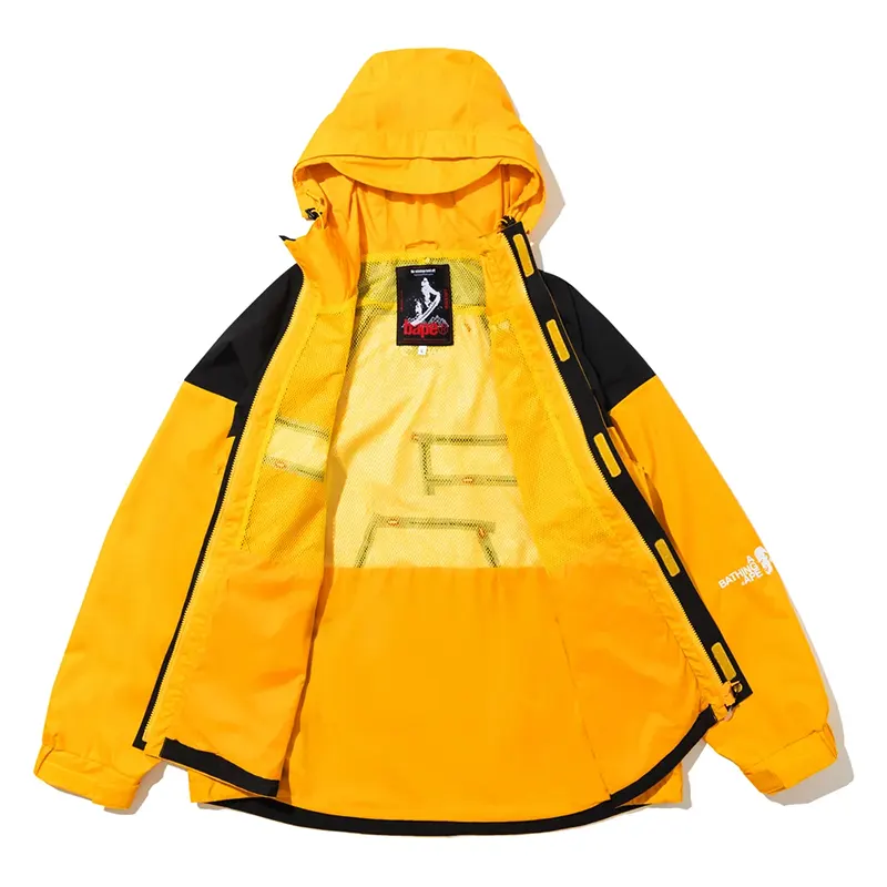 BAPE By Kazuki Kuraishi Yellow Snowboard 2-Layer Jacket - Image 2
