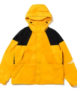 BAPE By Kazuki Kuraishi Yellow Snowboard 2-Layer Jacket