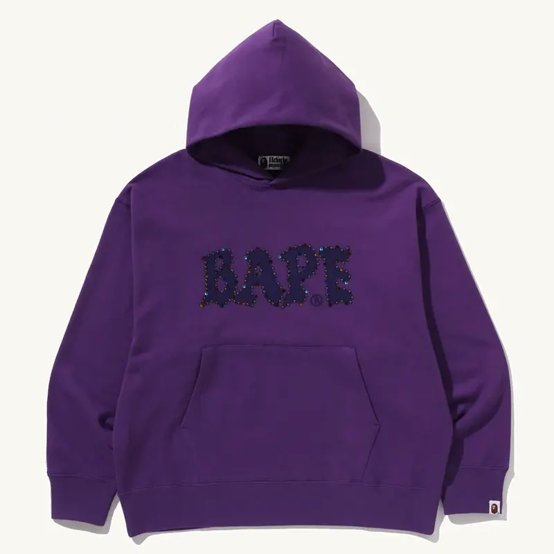 BAPE Color Stone Relaxed Fit Pullover Hoodie