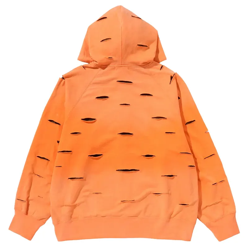 BAPE Destroy Layered Relaxed Zip Hoodie - Image 2