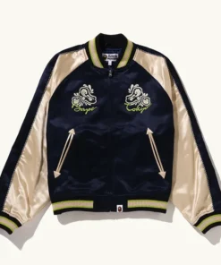 BAPE Paisley Pattern APE Head Souvenir Jacket