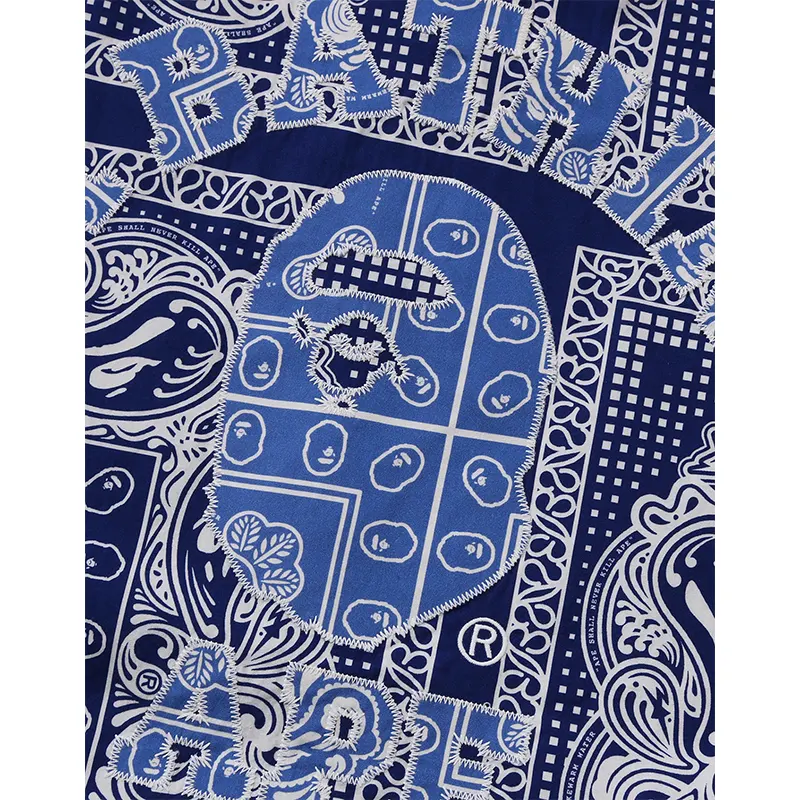 BAPE Paisley Pattern Long Sleeves Shirt - Image 3