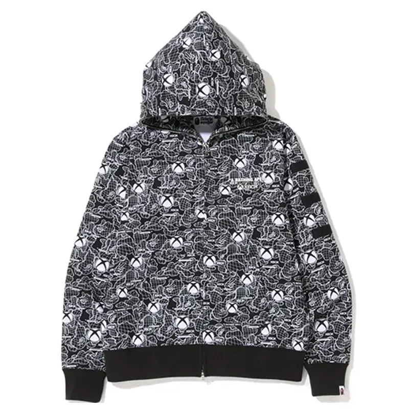 BAPE X Xbox Camo Full Zip Hoodie