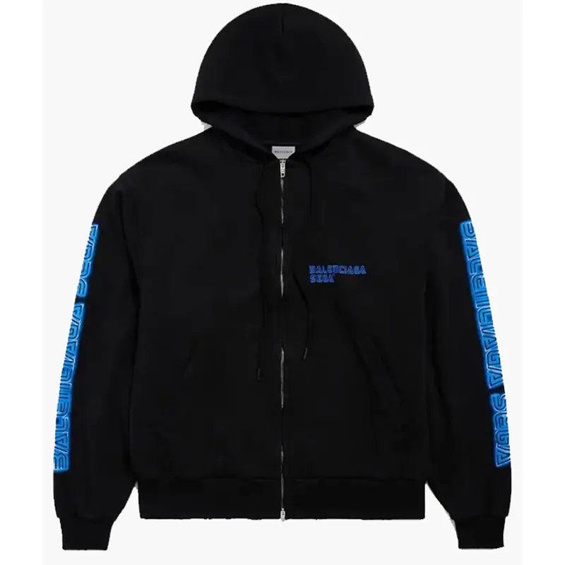 Balenciaga x SEGA Zip Up Hoodie
