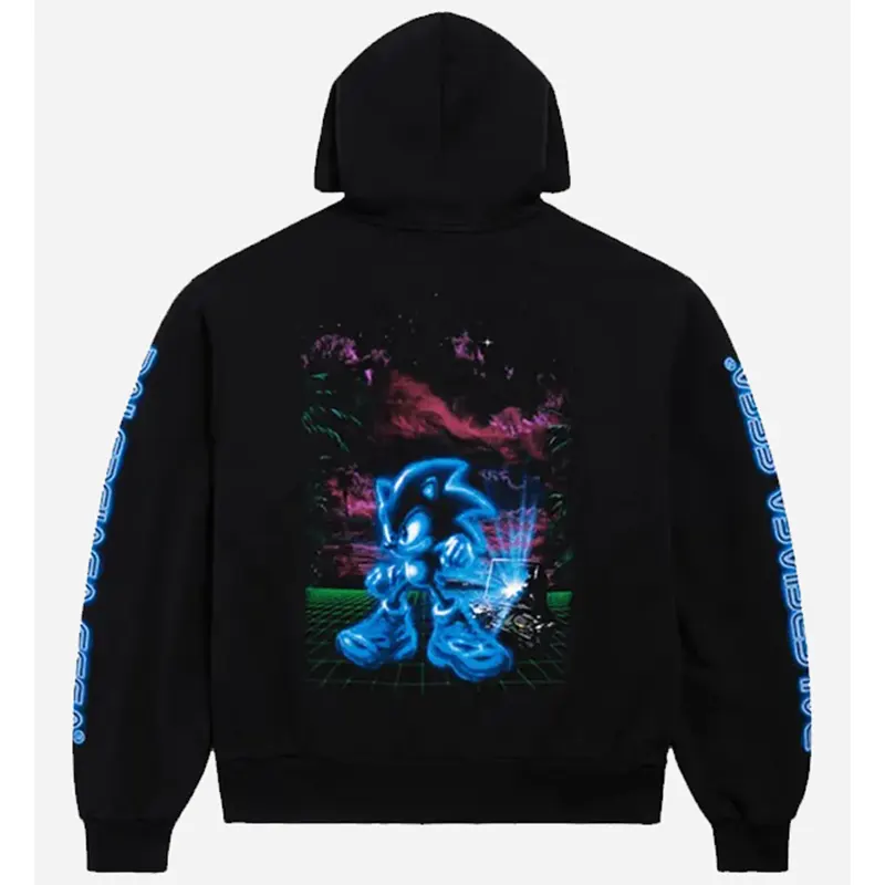 Balenciaga x SEGA Zip Up Hoodie - Image 2