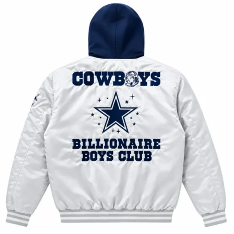 Billionaire Boys Club x Dallas Cowboys Hoodie Jacket - Image 2